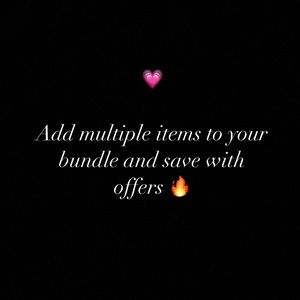 Fast shipping! Make offers or add items to bundle